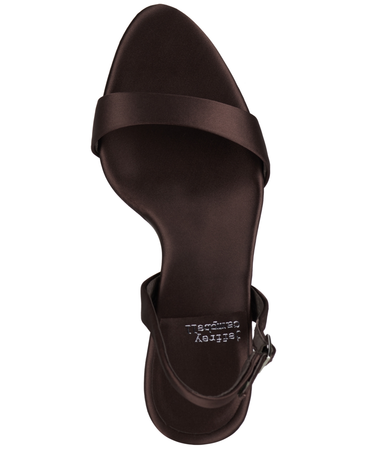 Jeffrey Campbell Go-getter Halter Stiletto Dress Sandals In Coffee Satin