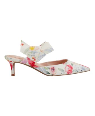 Women's Millie Pointed Toe Kitten Heel Mules