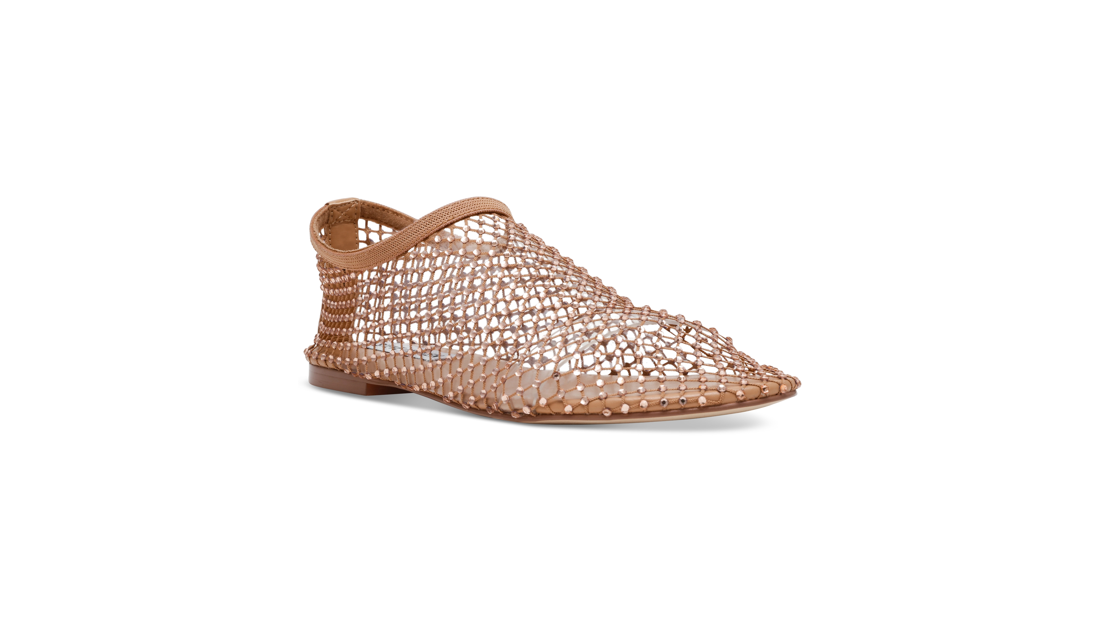 Steve Madden Women's Mino Mesh Rhinestone Flats
