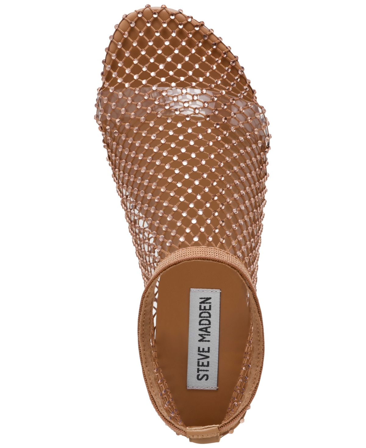 Steve Madden Women's Mino Mesh Rhinestone Flats
