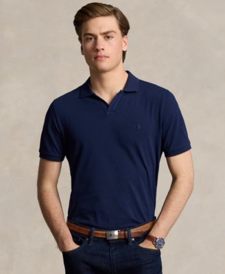 Men's Classic-Fit Stretch Mesh Polo Shirt
