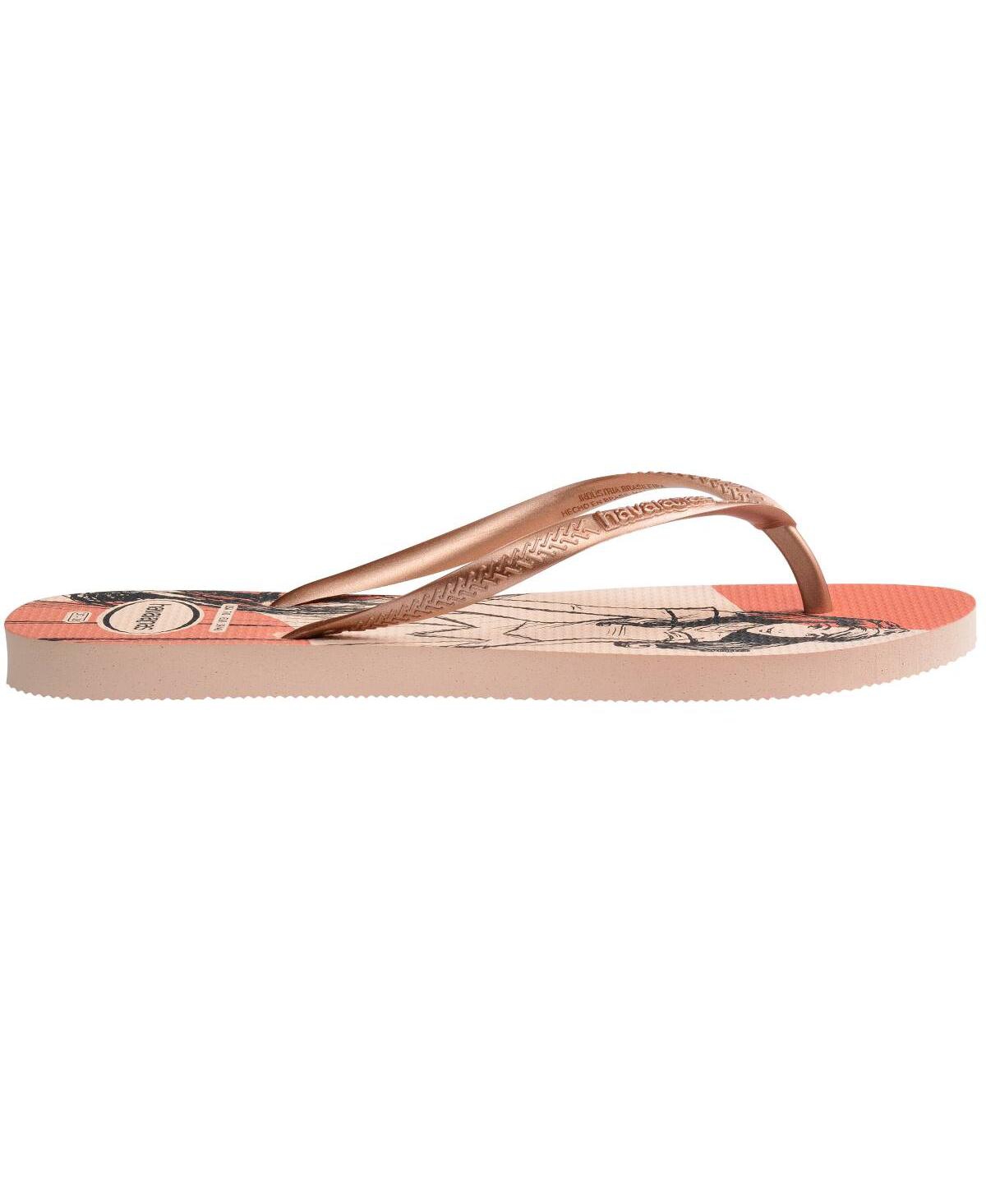 HAVAIANAS WOMEN'S SLIM PRINCESS SLIP ON SANDALS 