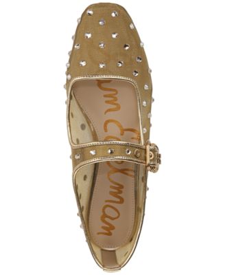 Women's Michaela Shine Mary Jane Flats