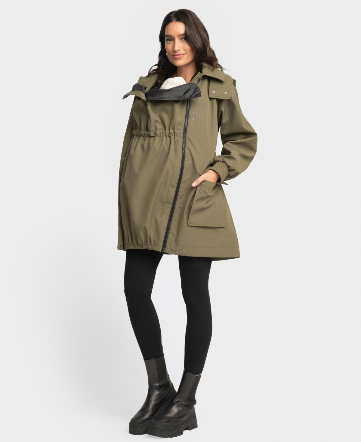 SERAPHINE WOMEN'S MATERNITY UTILITY JACKET 