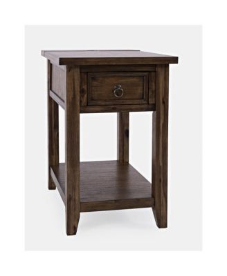 Bakersfield Mission Style  USB Charging Side Table