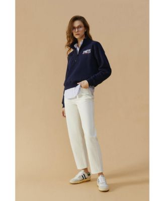 Women's Manhattan High Rise Straight Ankle Jeans