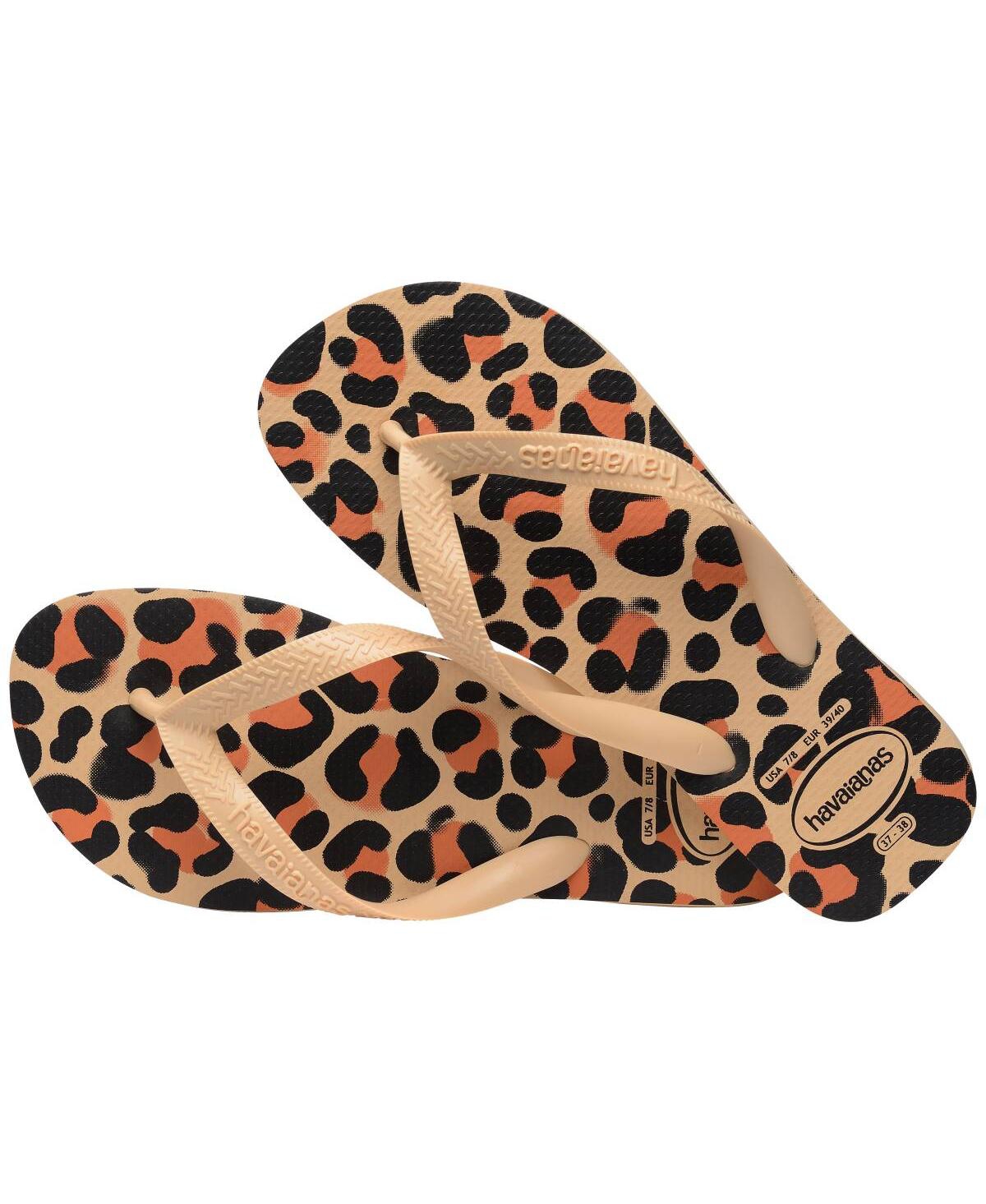 HAVAIANAS WOMEN'S TOP ANIMALS ROUND TOE SANDALS 