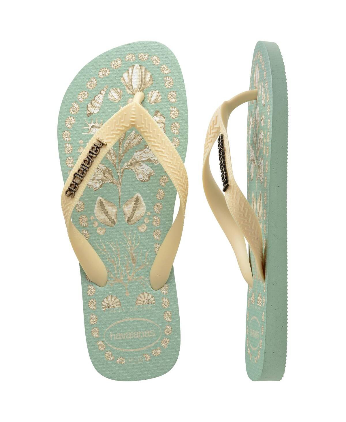 HAVAIANAS WOMEN'S TOP TROPICALIA SLIP ON SANDALS 