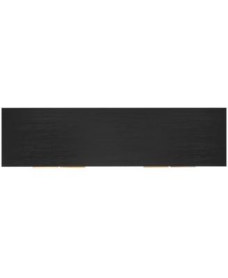 Particle Board/MDF/Iron 29.21'' Lylia 4 Door Media Stand