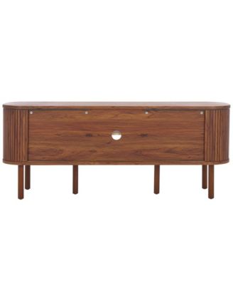 Tealla 2 Tambour & 1 Glass Lift Door Media Stand