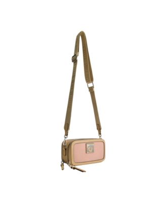 Horseshoe Plaque Crossbody Camera Bag