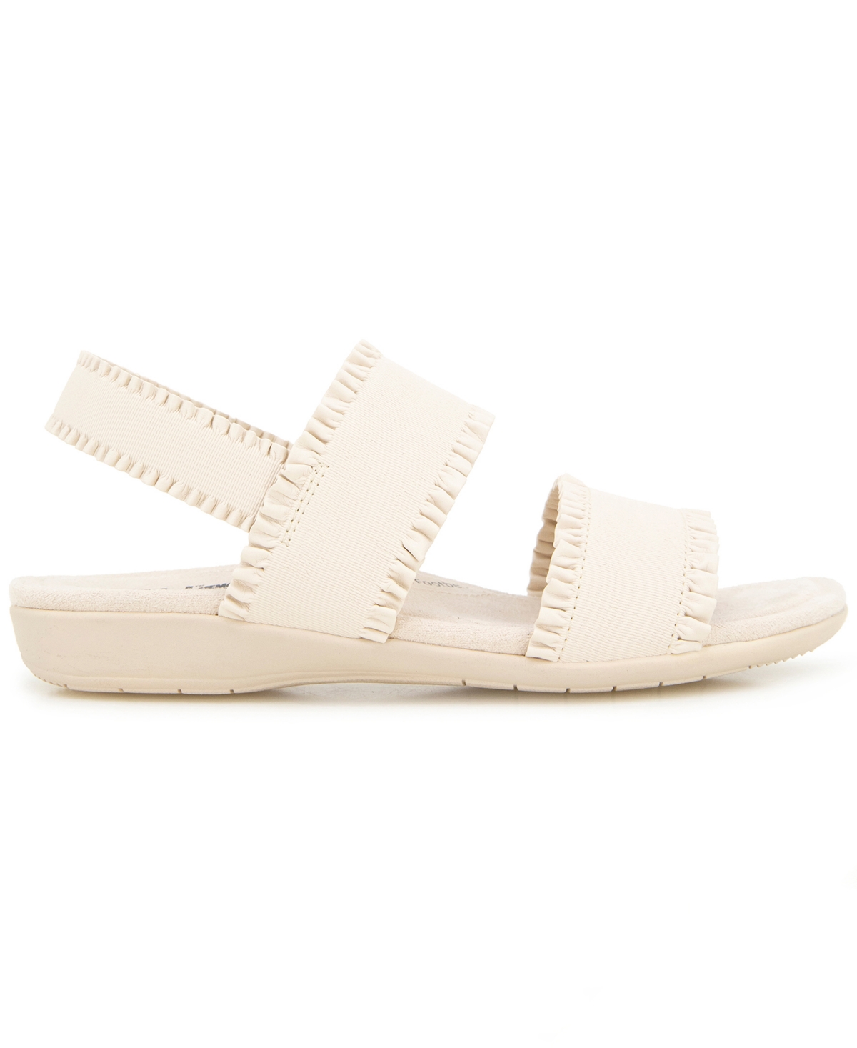 Jbu Women's Azores Casual Flat Sandal In Eggshell