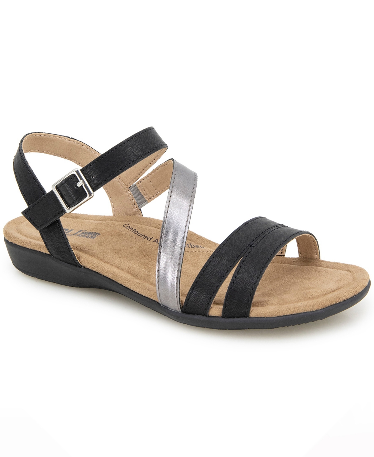 Women's Amalfi Flat Sandal - Alpaca/Bronze