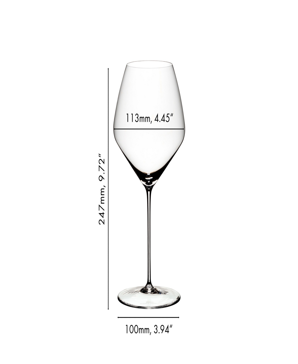 Riedel Veloce Pinot Noir Wine Glasses, Set Of 2 In Clear
