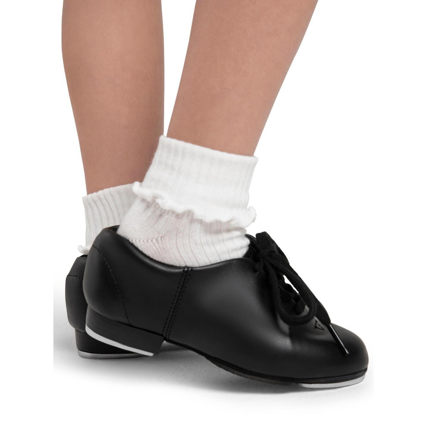 Обувь Capezio Fluid Tap Shoe для девочек, цвет: Чёрный — фото 3