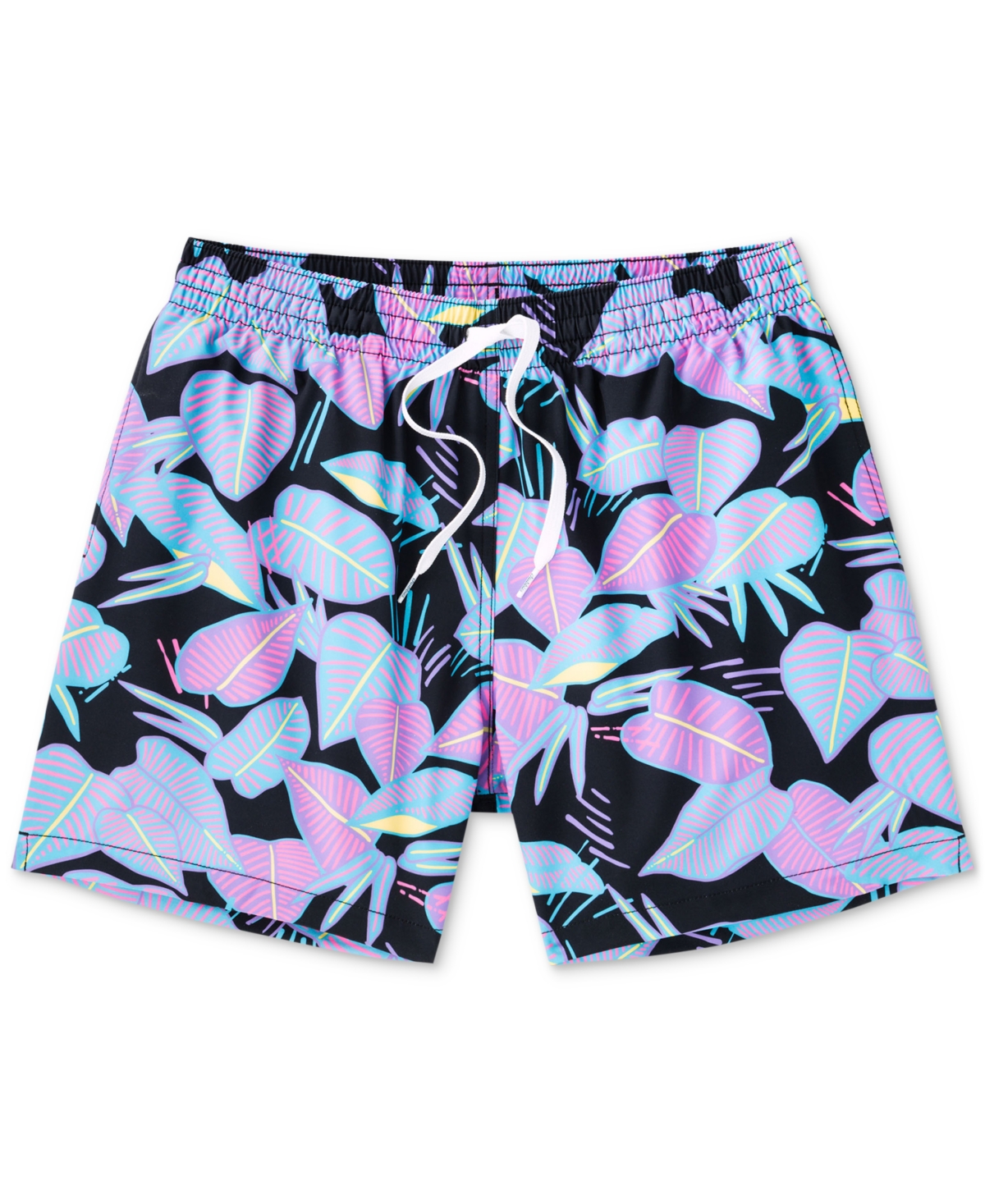 Men's Fluorescent Funk 5.5" Swimsuit - Black