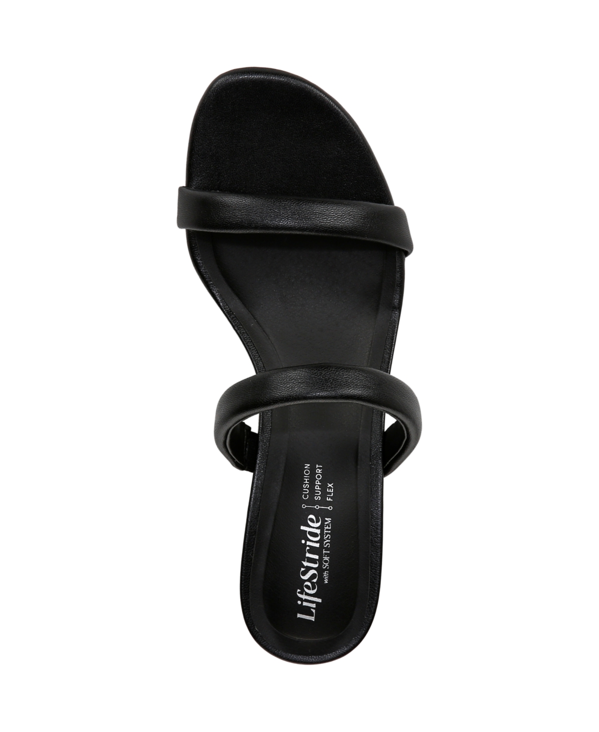 LIFESTRIDE WOMEN'S NALANI OPEN ROUND TOE SLIDE DRESS SANDALS 