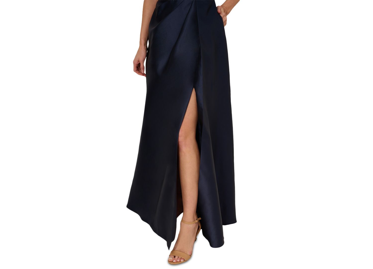 Women's Embellished-Neck Sleeveless Gown