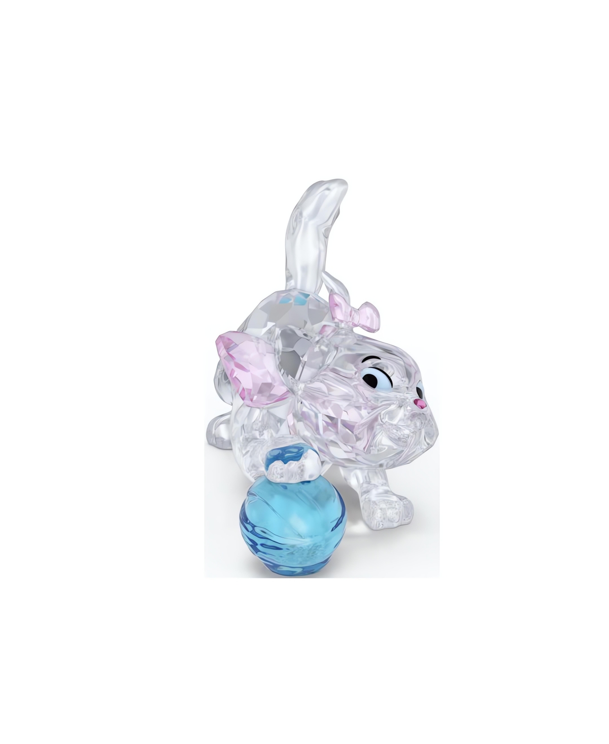 Swarovski Disney Classics The Aristocats Marie Figurine In White,clear