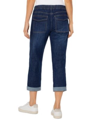 Women's Rascal Drawstring Rolled Cuff Jeans