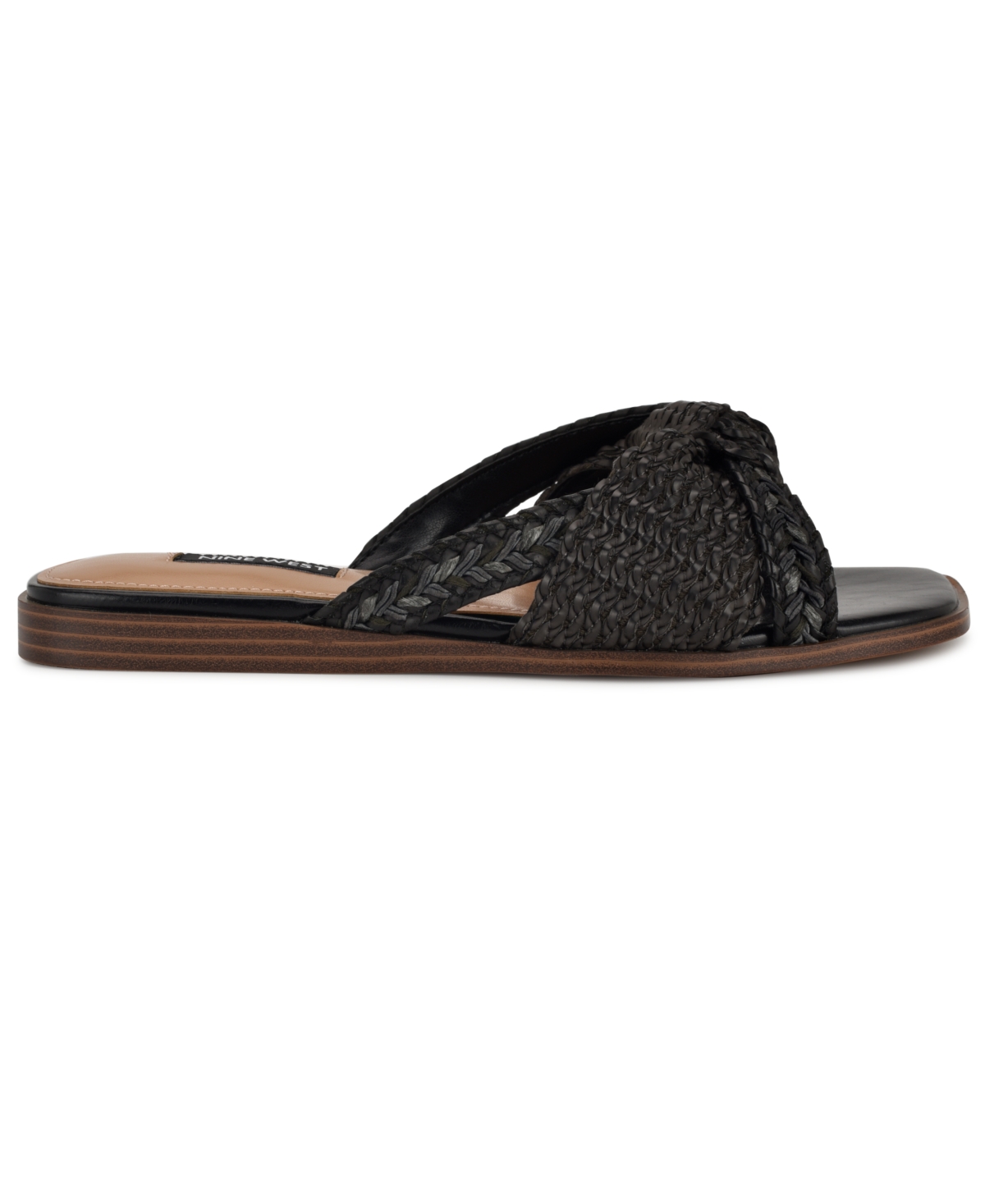 Nine West Omansa Slide Sandal In Black