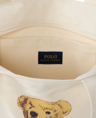 Kids Polo Bear Canvas Tote Bag 