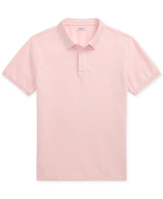 Men's Classic-Fit Stretch Oxford Mesh Polo