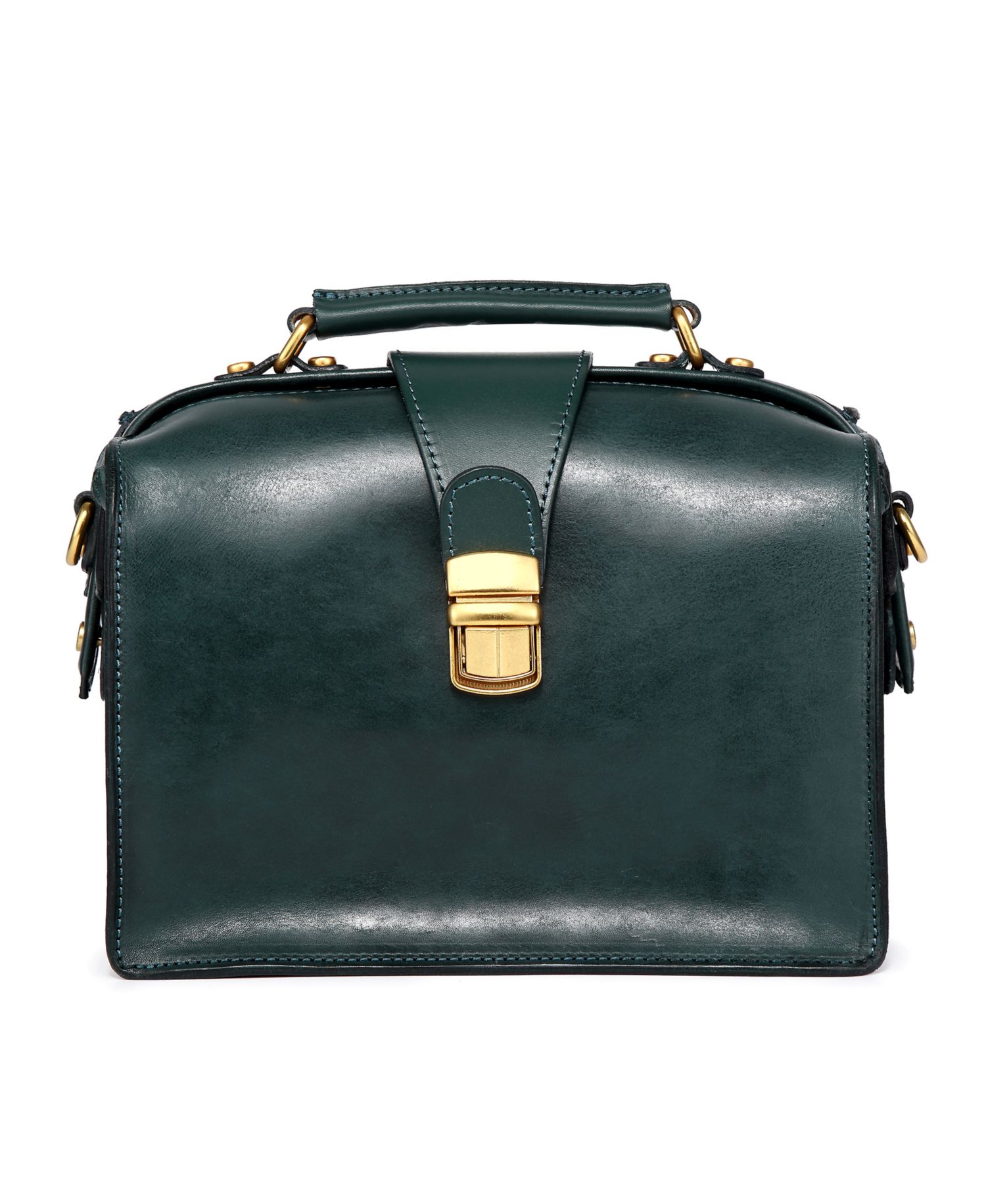 Women's Genuine Leather Doctor Transport Satchel Bag