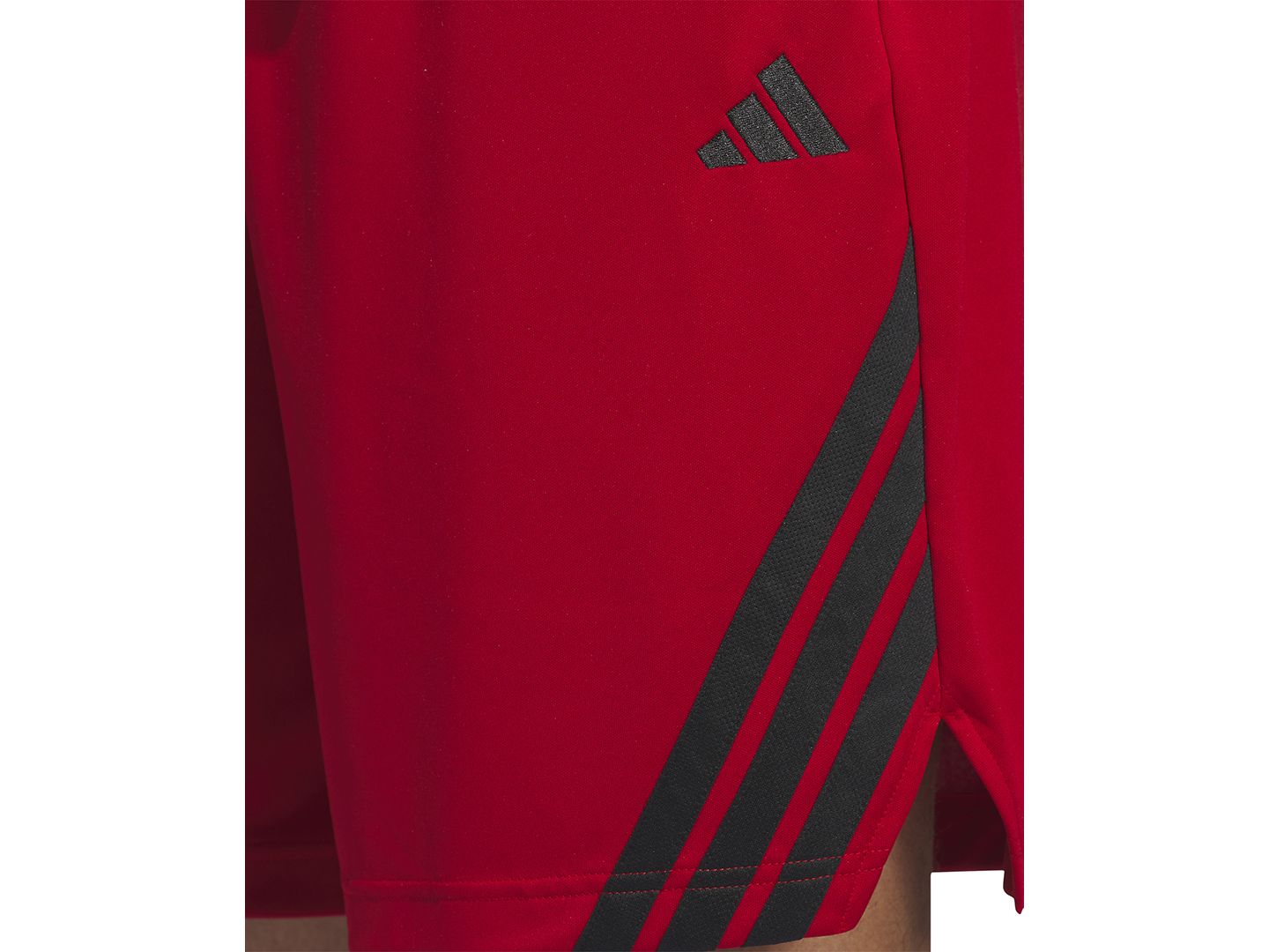 Мужские шорты adidas Three-Stripes Legends Basketball Shorts 5", цвет: Tepore/Bla — фото 4