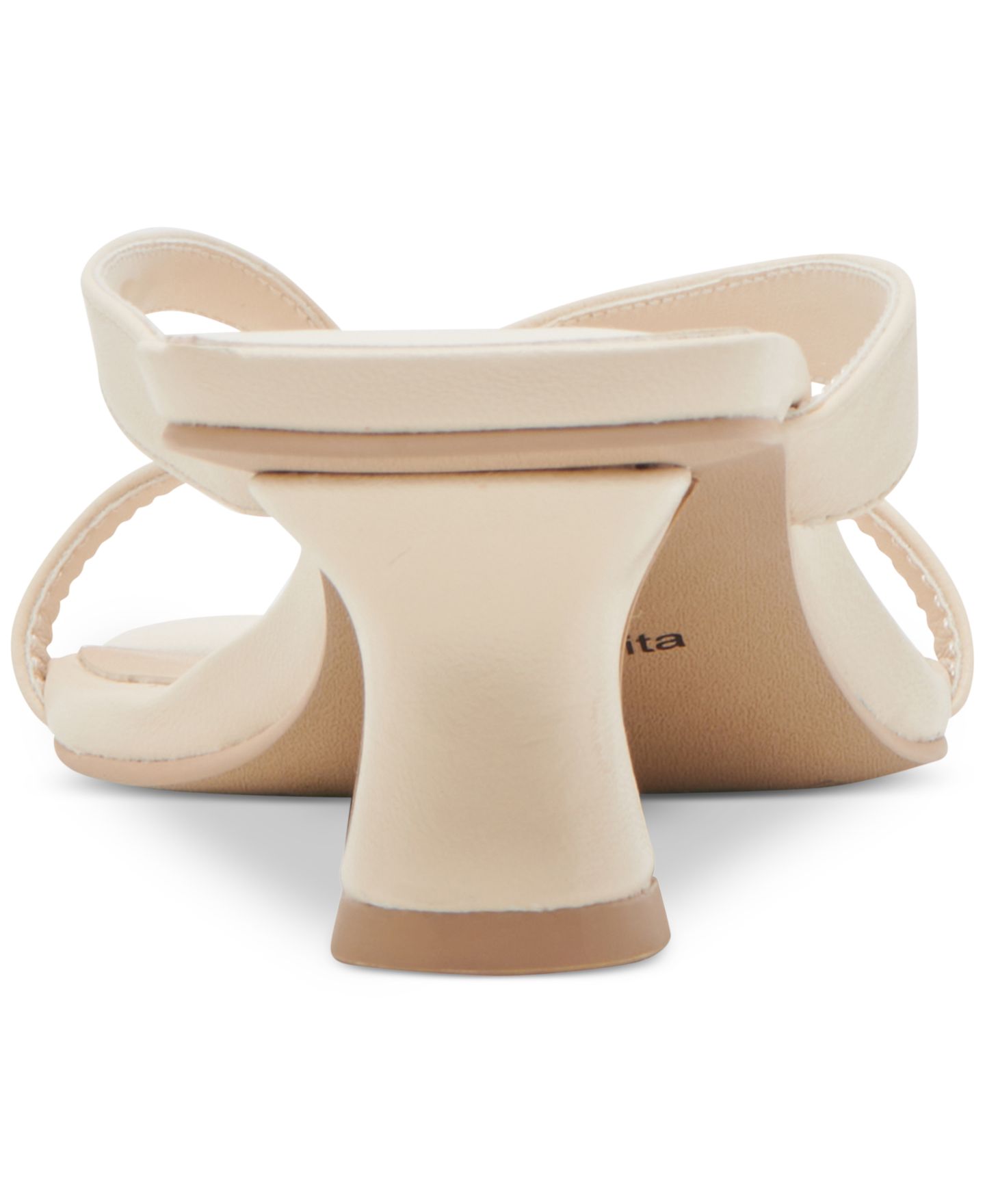 Женские сандалии Dolce Vita Brevel Thong Low Block Heel Dress Sandals, цвет: Костяной кожаный — фото 3