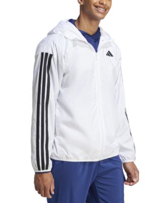 Men's Essential Three-Stripes Woven Windbreaker