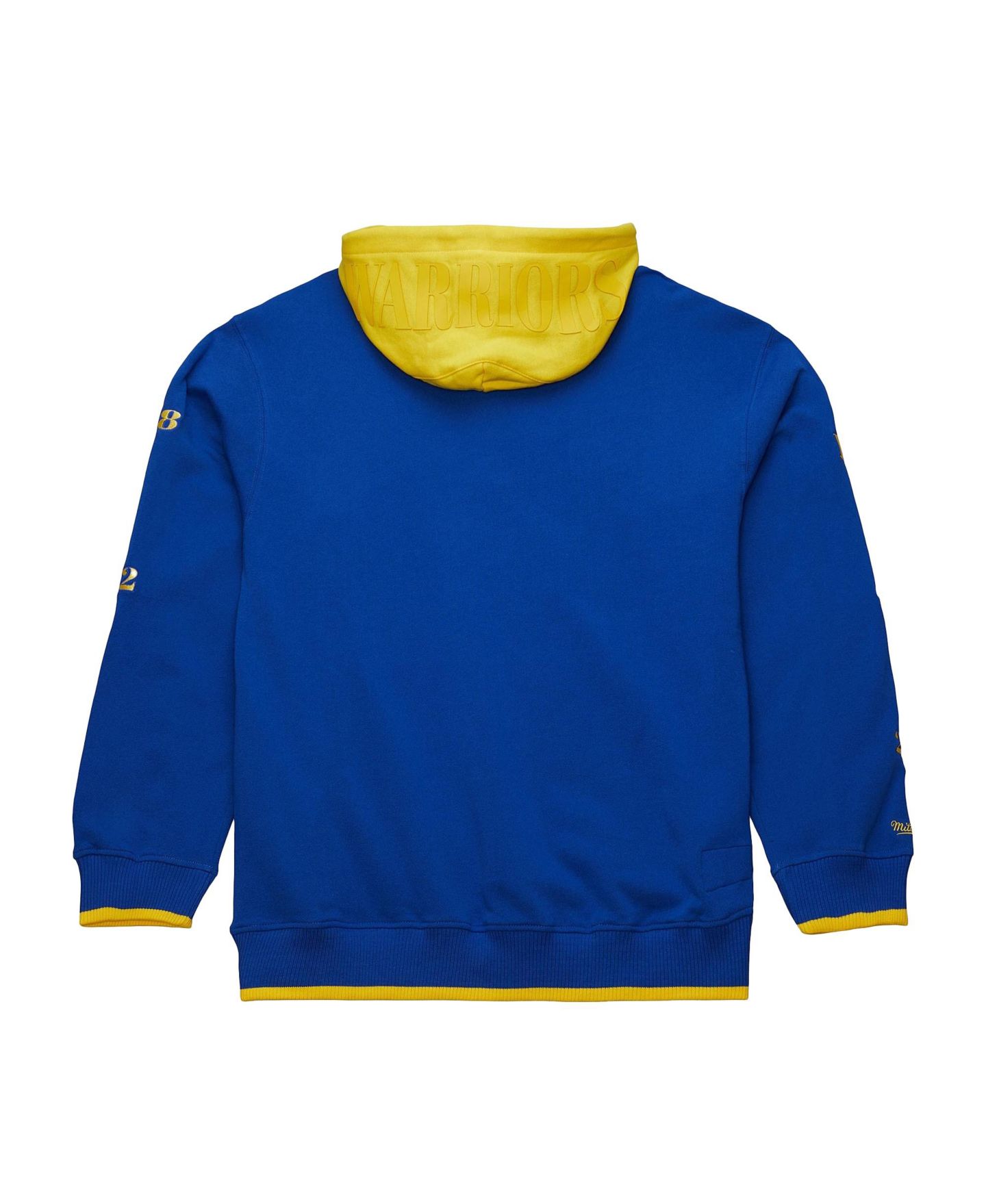 Мужское худи Mitchell & Ness Royal Golden State Warriors Hardwood Classics Team OG 3.0 Pullover — фото 2