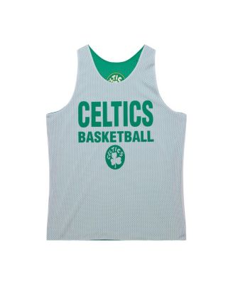 Men's Kelly Green Boston Celtics Hardwood Classics Reversible Mesh Practice Jersey