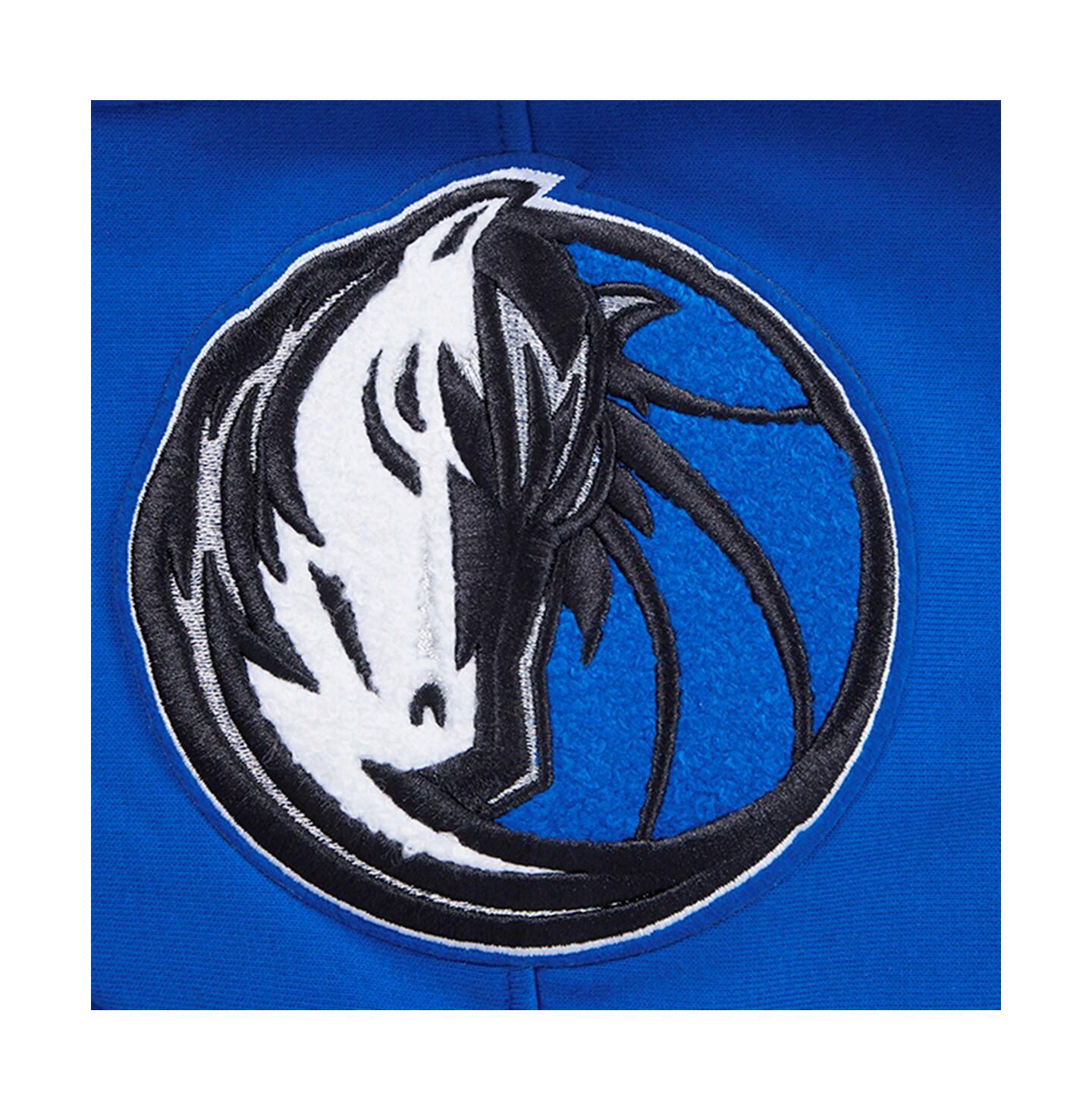 Мужское худи Pro Standard Blue Dallas Mavericks Area Code Pullover — фото 3