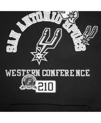 Men's Black San Antonio Spurs Area Code Pullover Hoodie