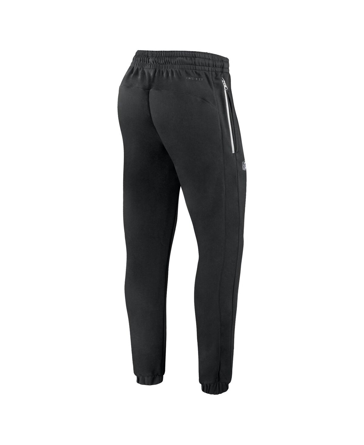 Nike Women's Black Las Vegas Raiders Sideline Performance Jogger Pants In Black