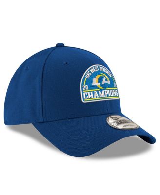 Men's Royal Los Angeles Rams 2024 NFC West Division Champions 9FORTY Adjustable Hat