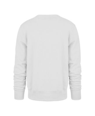 Men's Cream New York Knicks Big Tall Spotlight Headline Pullover Sweatshirt