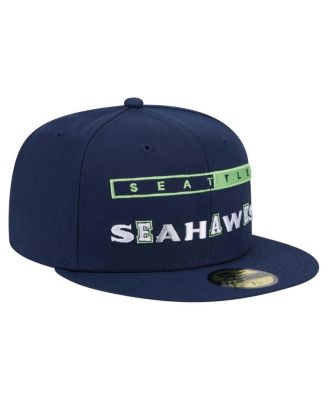 Men's College Navy Seattle Seahawks Ransom 59FIFTY Fitted Hat