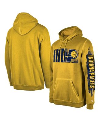 New Era - Men's Indiana Pacers Gold Tip-Off Collection Pullover Hoodie