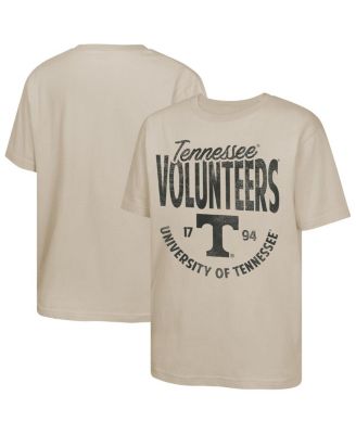 Outerstuff - Big Boys and Girls Tan Tennessee Volunteers News Flash T-Shirt