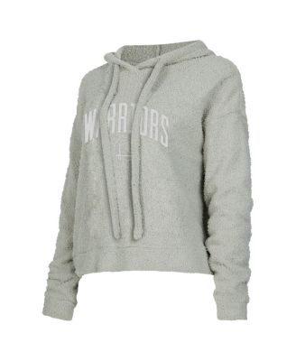 Women's Gray Golden State Warriors Ventura Comfy Pullover Hoodie