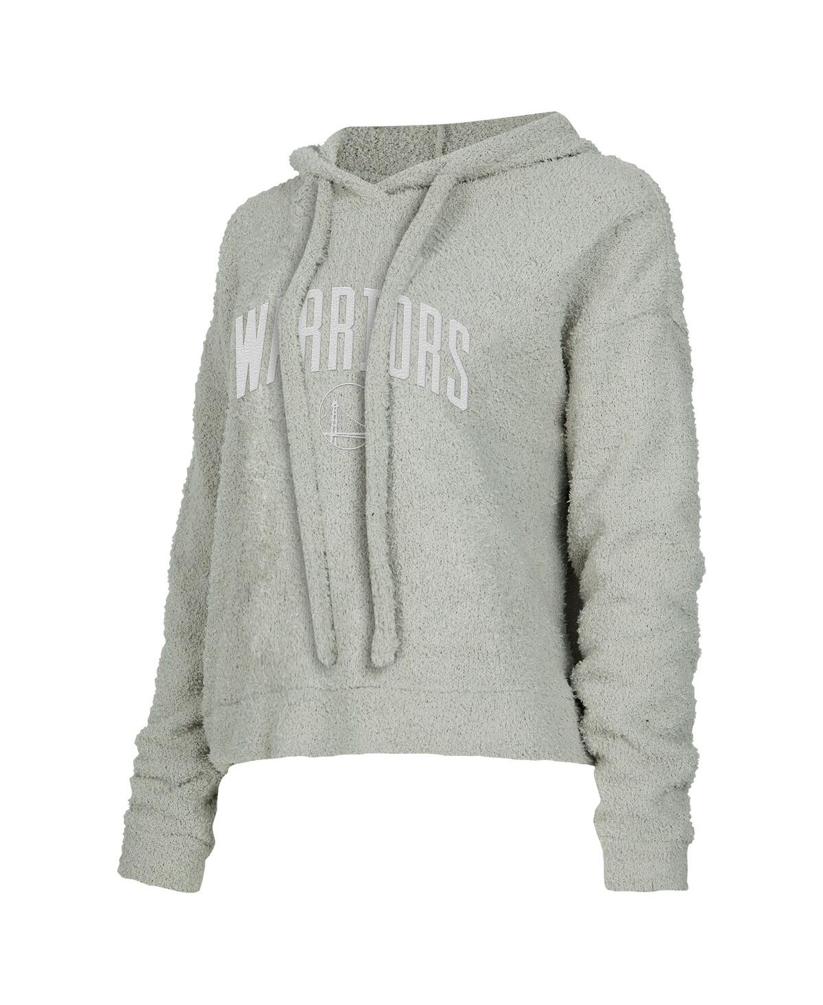 Shop Concepts Sport Women's Gray Golden State Warriors Ventura Comfy Pullover Hoodie