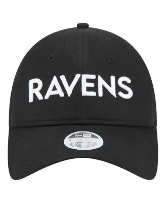 Women's Black Baltimore Ravens Cece 9TWENTY Adjustable Hat