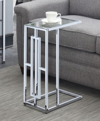 Town Square Chrome C End Table