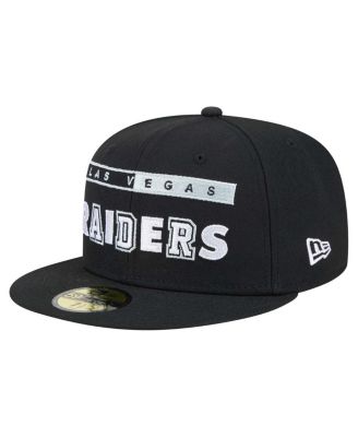 New Era - Men's Black Las Vegas Raiders Ransom 59FIFTY Fitted Hat