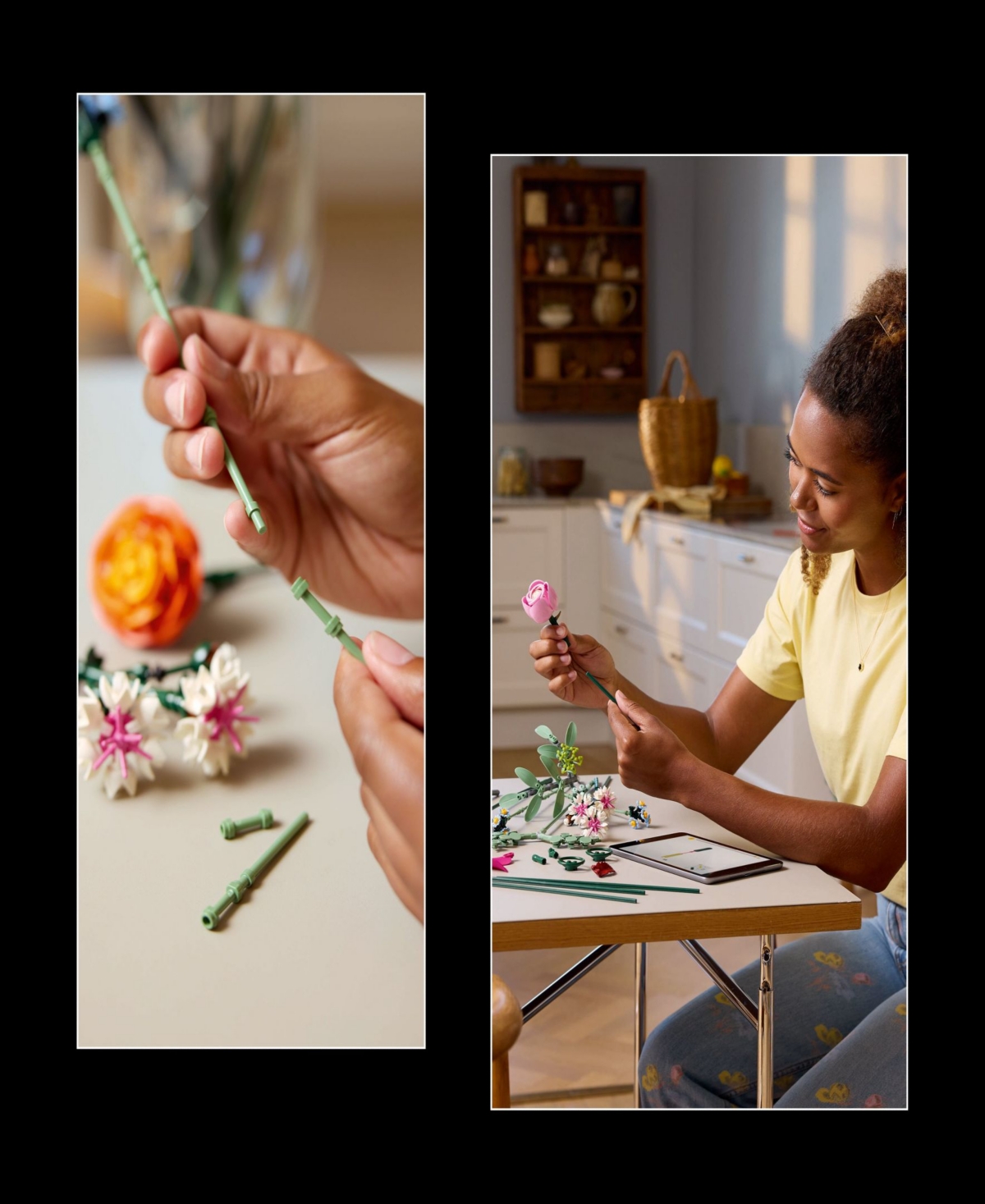 Lego Botanicals Pretty Flower Bouquet 10342 Building Kit, 749 Pieces In Multicolor