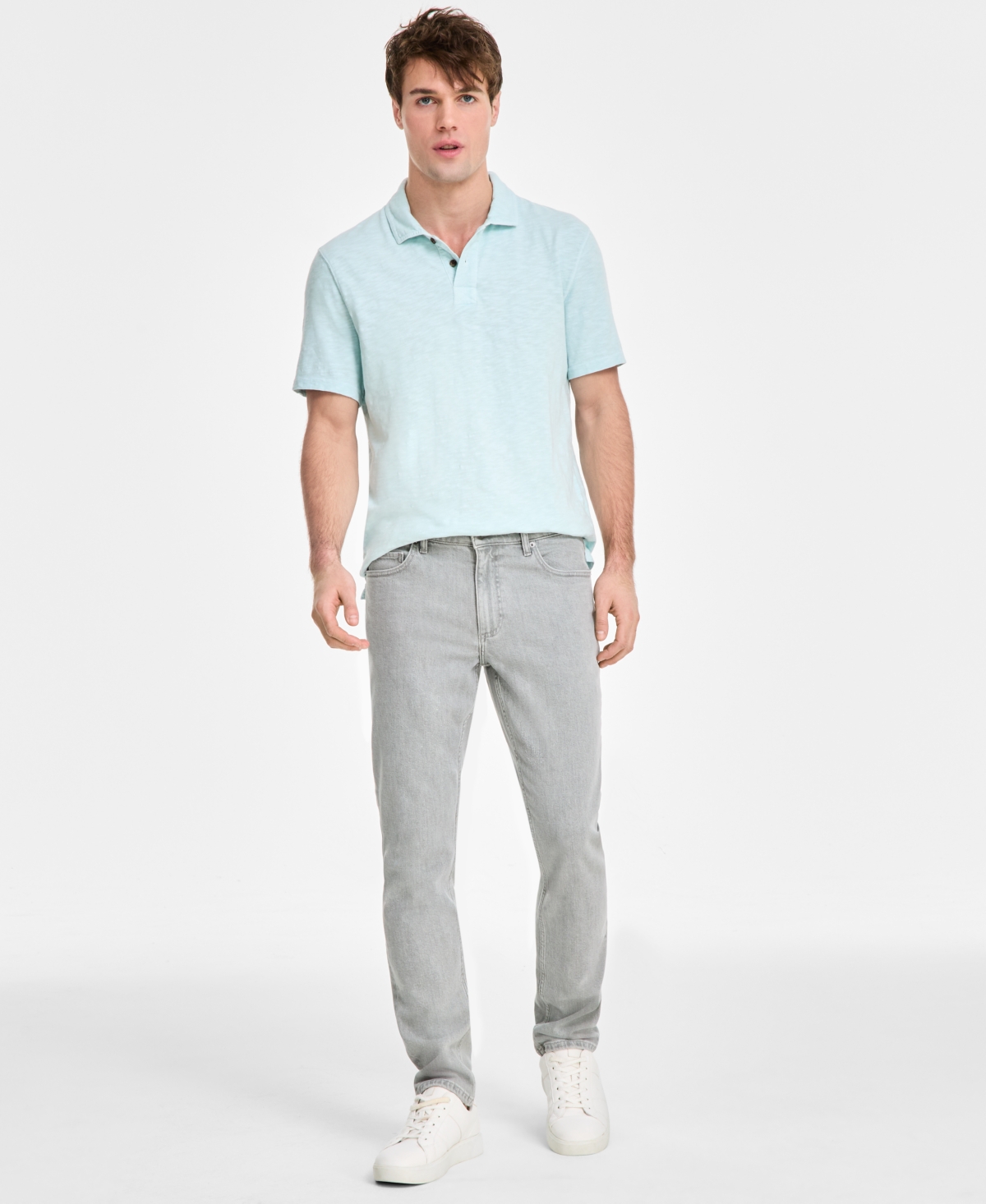 Men's Steel Slim-Fit Jeans, Exclusively at Macy's - Steel