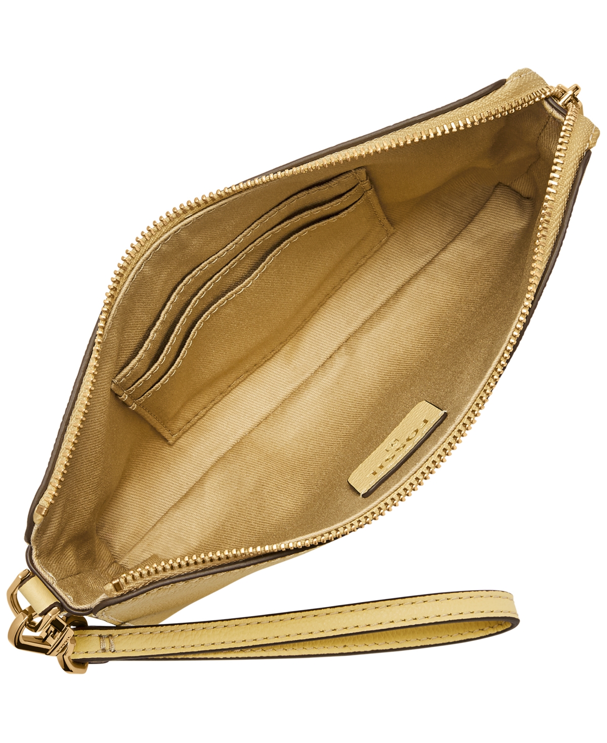 Fossil Wristlet Leather Wallet In Daze