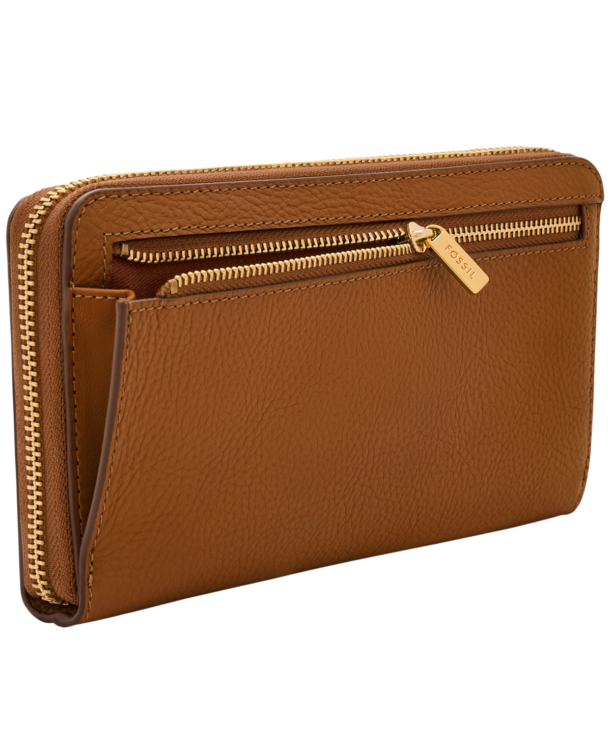 Fossil Liza Zip Around Clutch In Multi Woven